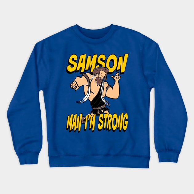 Samson 2 Crewneck Sweatshirt by pluasdeny